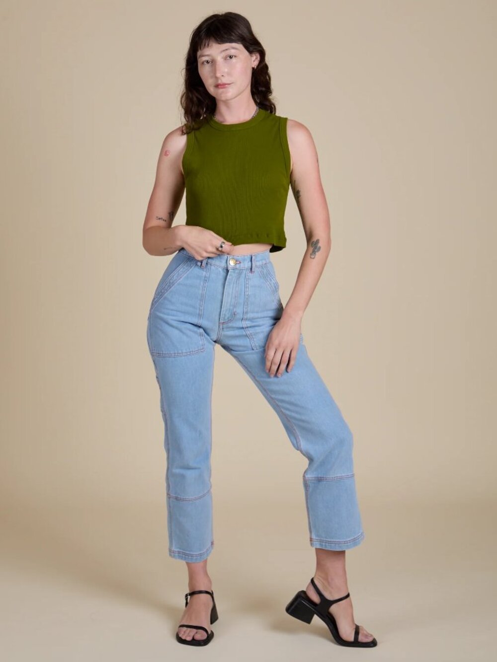 Big Bud Press Muscle Tee - Summer Olive - P